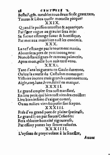 About Nostradamus prophecy