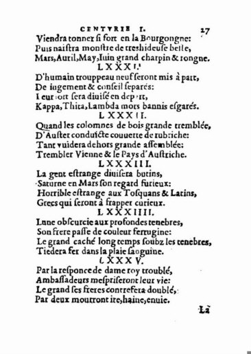 About Nostradamus prophecy