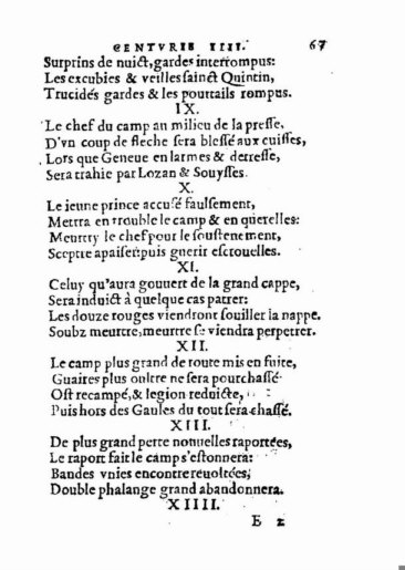 About Nostradamus prophecy