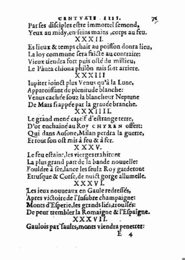 About Nostradamus prophecy