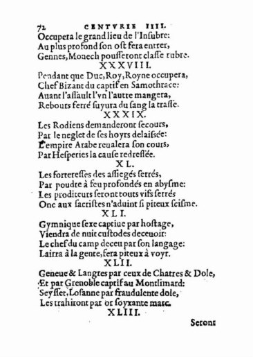 About Nostradamus prophecy