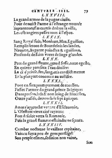 About Nostradamus prophecy
