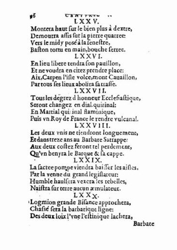 About Nostradamus prophecy