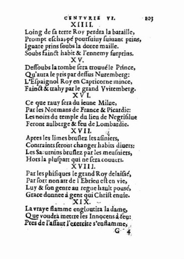 About Nostradamus prophecy