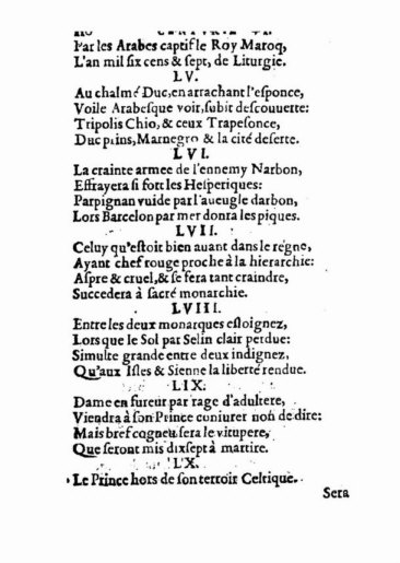 About Nostradamus prophecy