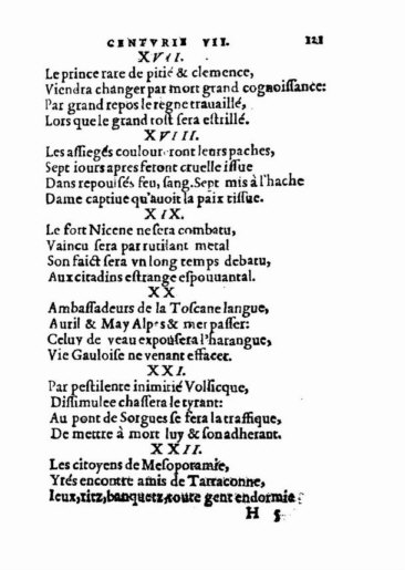 About Nostradamus prophecy