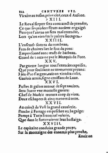About Nostradamus prophecy