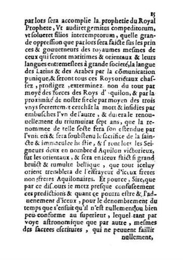 About Nostradamus prophecy