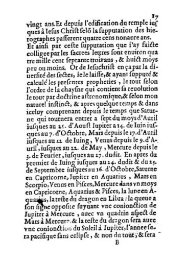 About Nostradamus prophecy