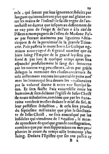 About Nostradamus prophecy
