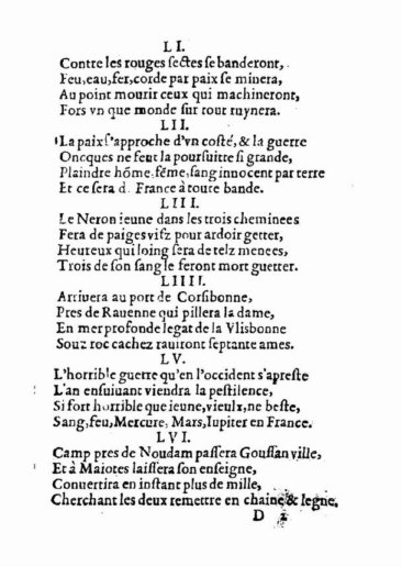 About Nostradamus prophecy