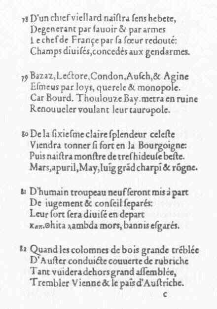 About Nostradamus Prophecy