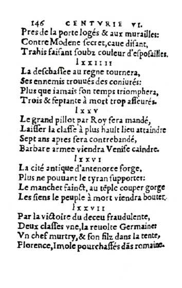 About Nostradamus Prophecy
