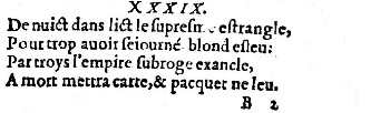 Nostradamus - Benoist Rigaud 1568
