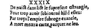 Nostradamus - Antoine du Rosne 1557