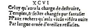 Nostradamus - Antoine du Rosne 1557
